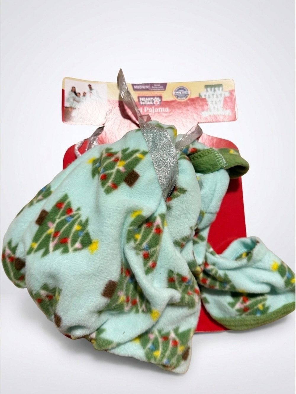 Heart to Tail Medium Christmas Tree Print Pet Pajama